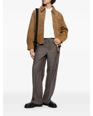 AllSaints デルコット ジップド スエード ジャケット - サムネイル2