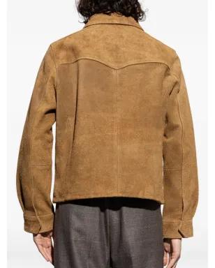 AllSaints デルコット ジップド スエード ジャケット - サムネイル4