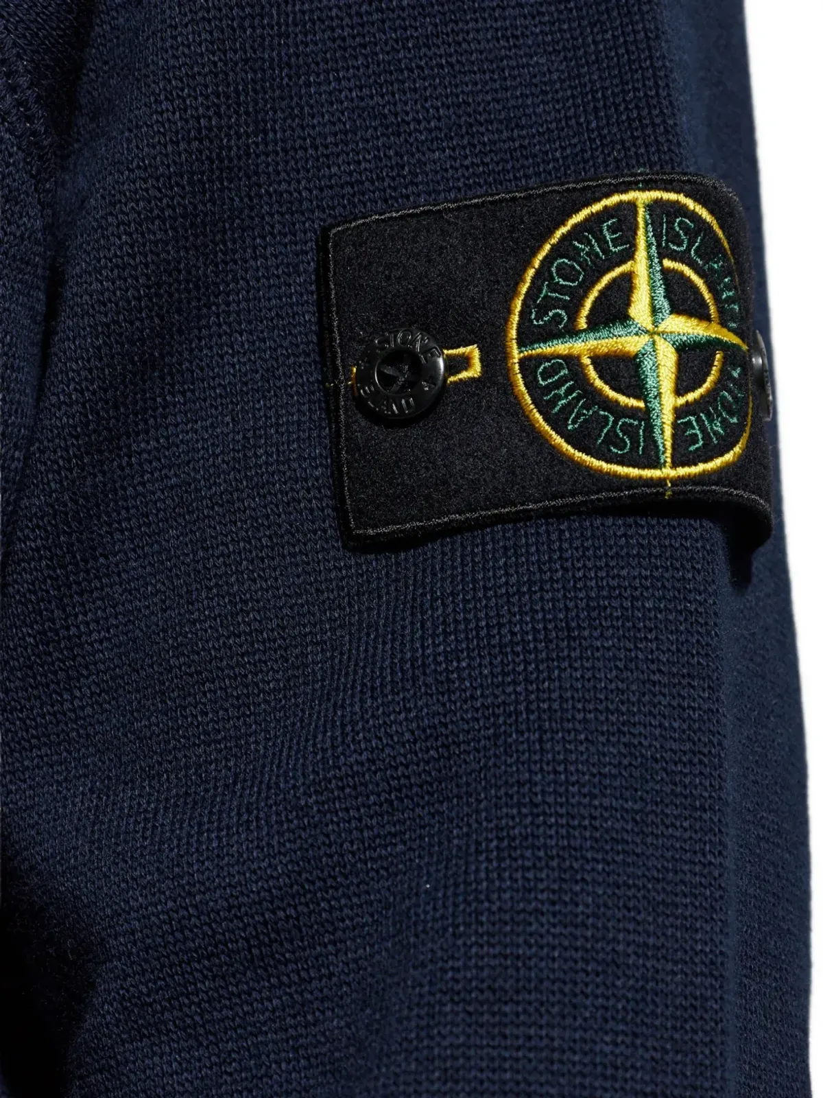 Stone Island ジップアップフードパーカー - Blue - 画像5