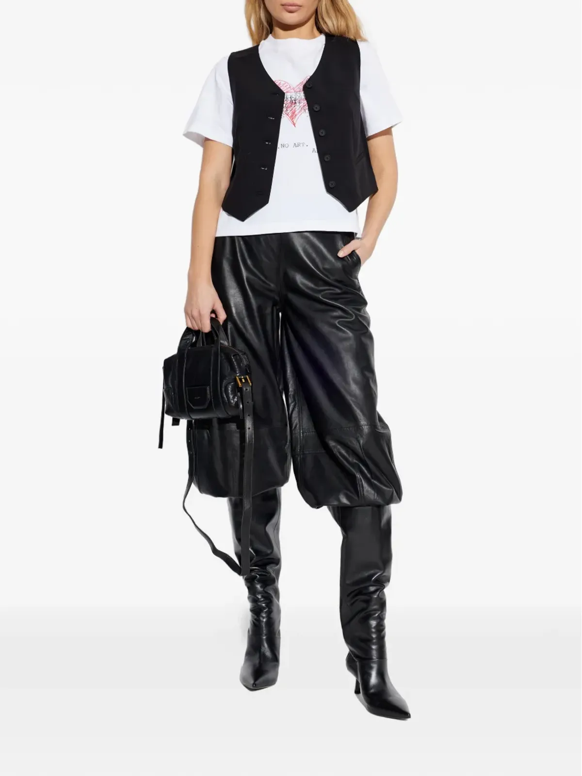 AllSaints Heartache Lisa Tシャツ - 画像2