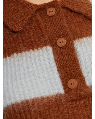 AllSaints ポロトップス（ストライプ柄） - サムネイル5