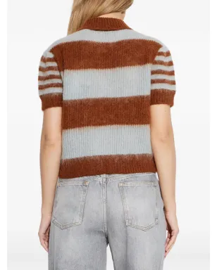 AllSaints ポロトップス（ストライプ柄） - サムネイル4