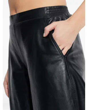 AllSaints エッタ レザー トラウザー - サムネイル5