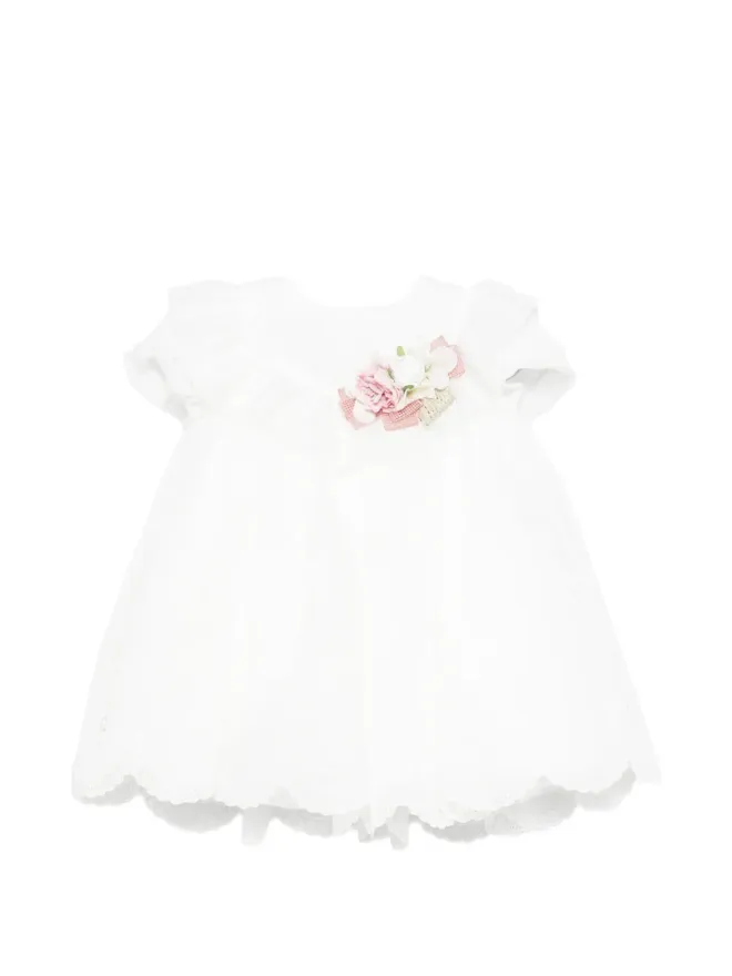 Colorichiari Colorichiari 花柄アップリケ付きフリルドレスの商品画像