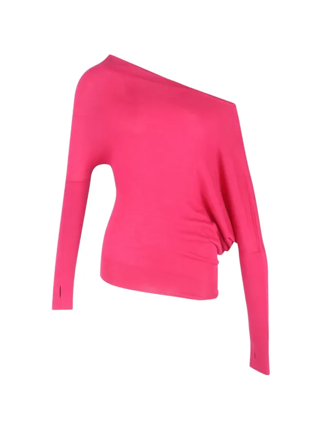 Tom Ford Vintage Tom Ford Vintage one-shoulder top - Pinkの商品画像