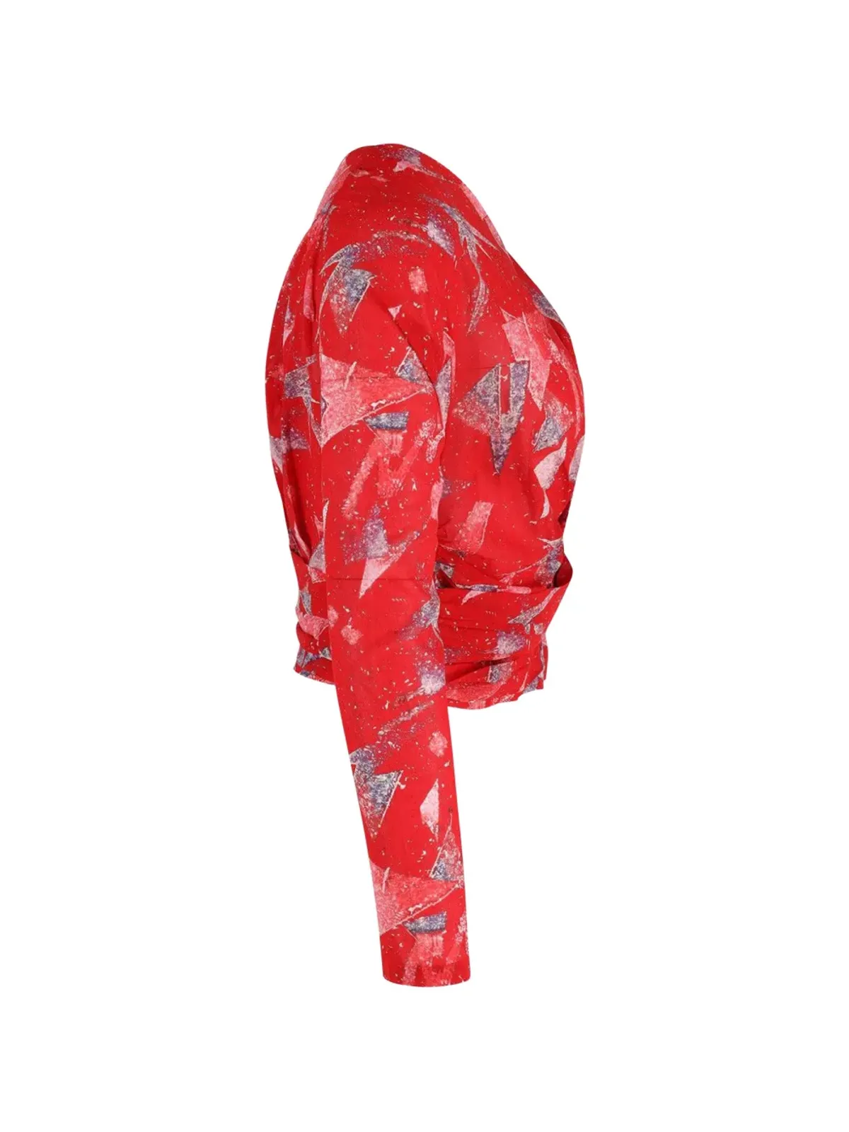 IRO Gabot graphic-print top - Red - 画像3