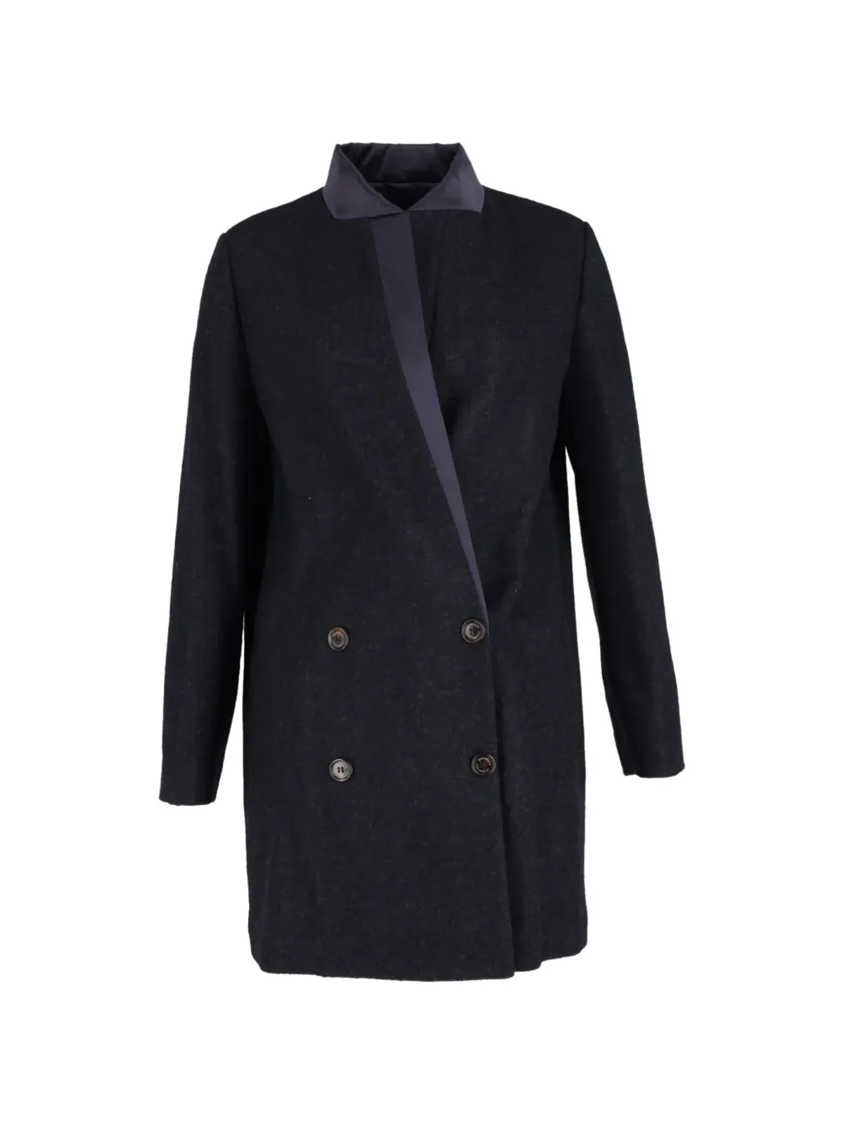 Brunello Cucinelli Vintage ボタン留め ダブルブレスト コート - 画像1