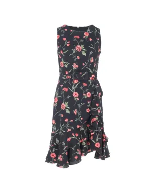 Michael Kors Vintage 花柄プリントベルト付きミニドレス - サムネイル1