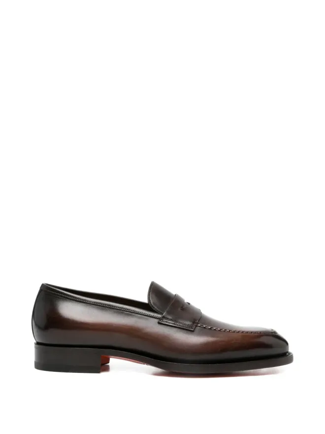 Santoni Santoni T50 ペニー・ディテール ローファーの商品画像