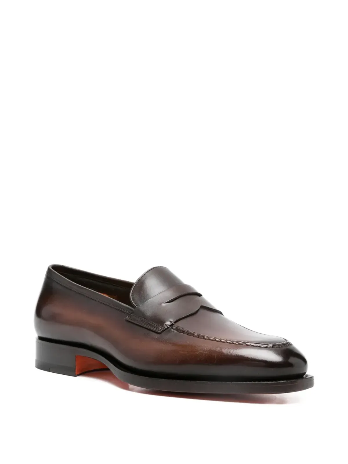 Santoni T50 ペニー・ディテール ローファー - 画像2