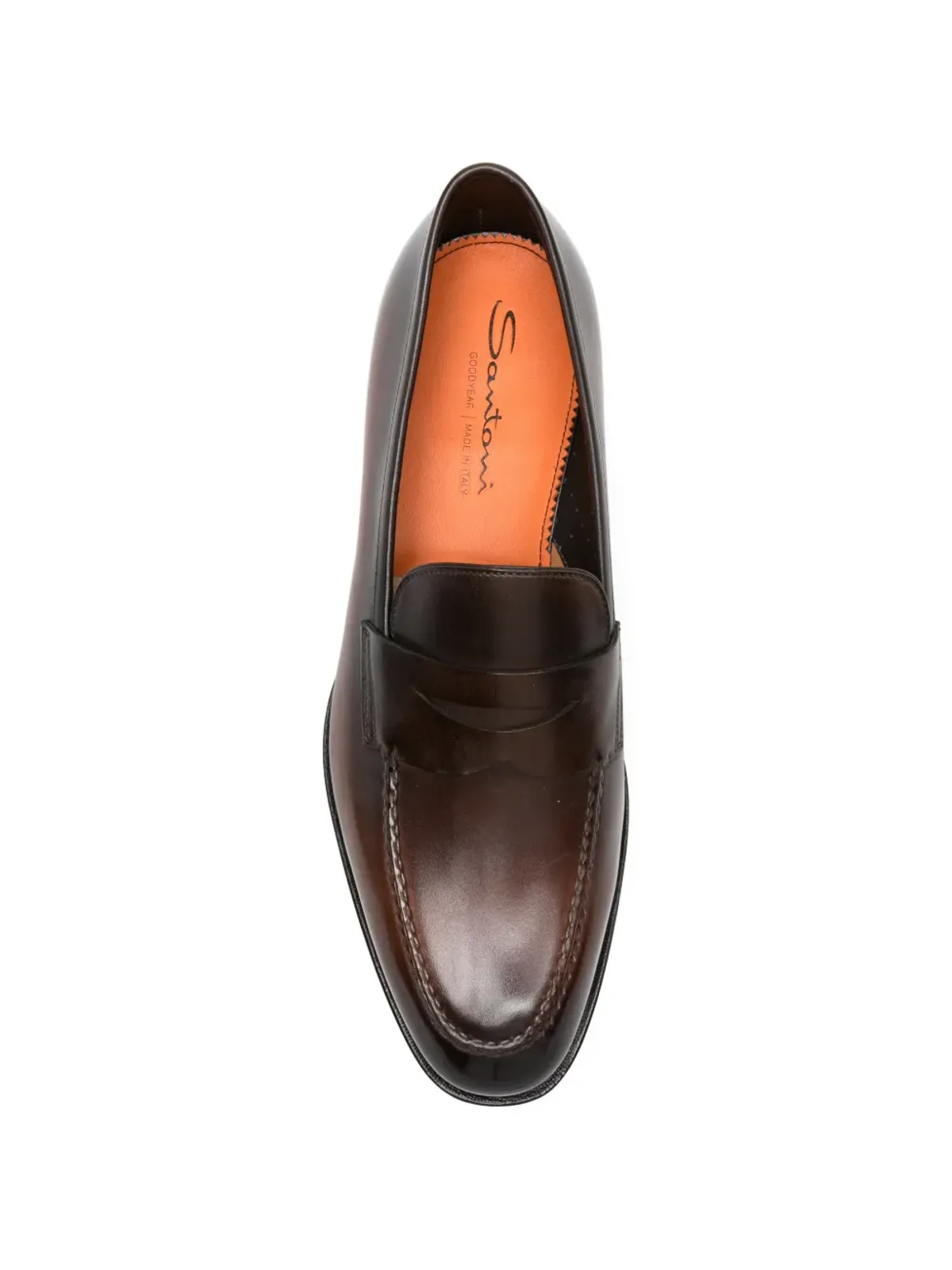 Santoni T50 ペニー・ディテール ローファー - 画像4