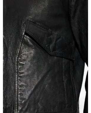 AllSaints Vaucluse レザーアビエータージャケット - サムネイル5