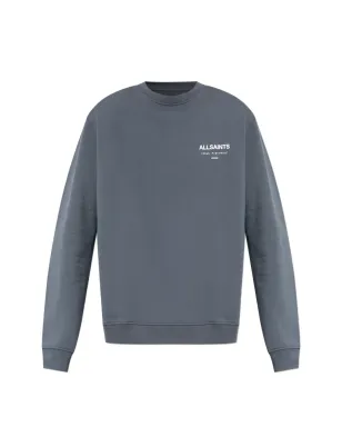 AllSaints アンダーグラウンド プリント スウェットシャツ - ブルー - サムネイル1