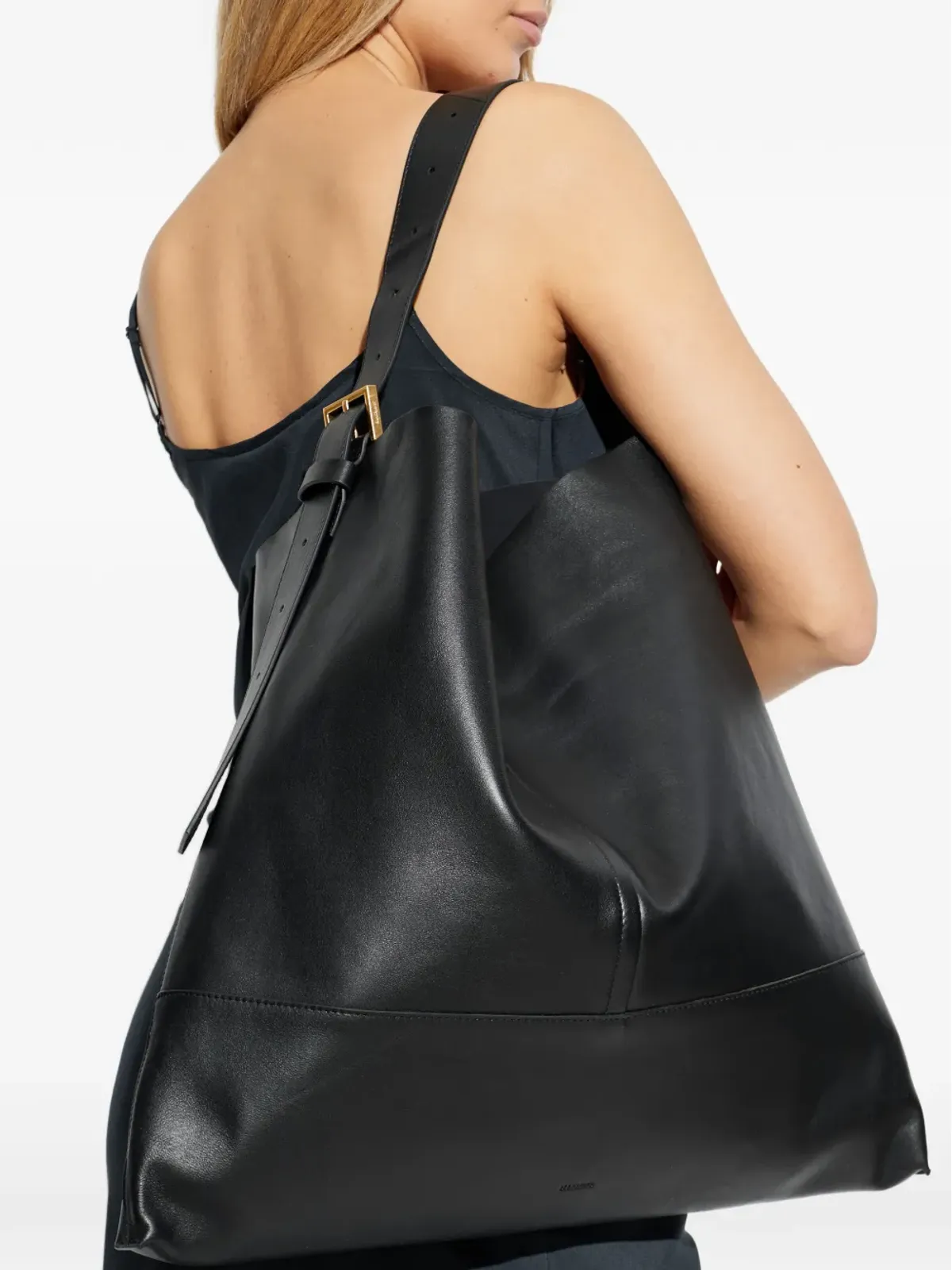 AllSaints アシャ レザー トートバッグ - 画像2