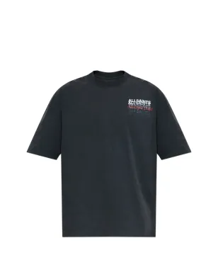 AllSaints グラフェン・グラフィックブランド Tシャツ - ブラック - サムネイル1