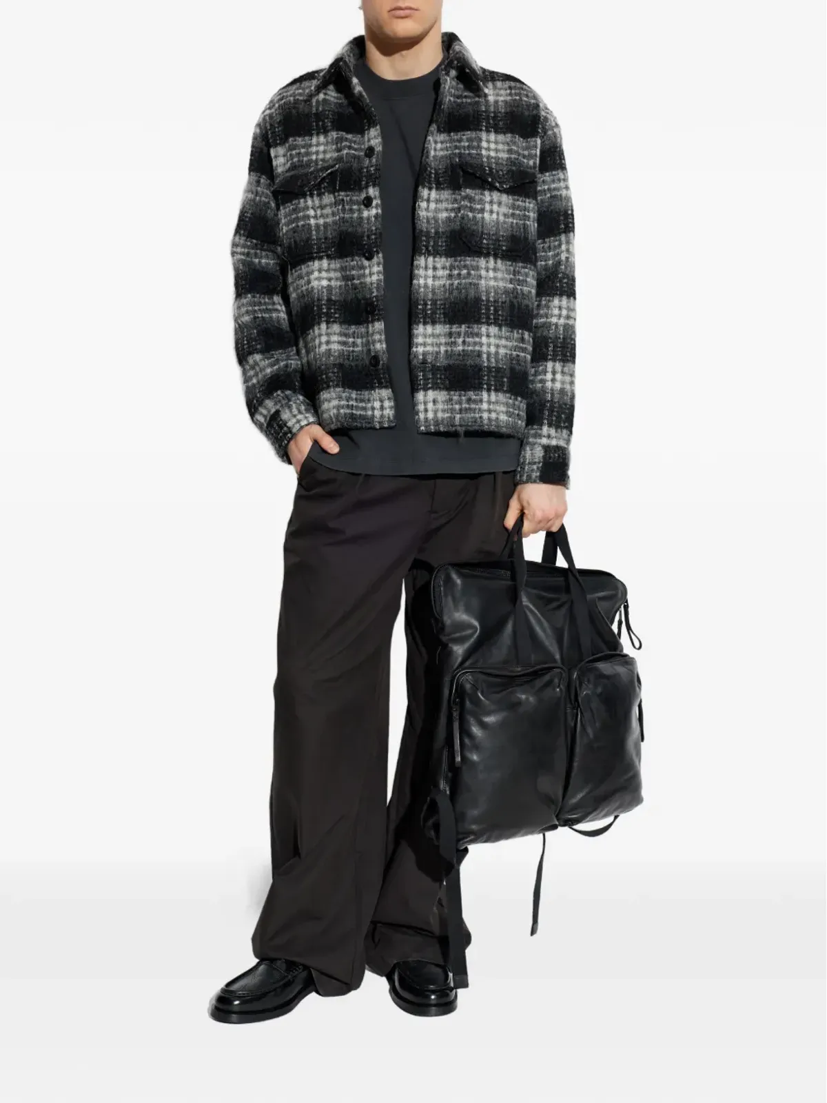 AllSaints グラフェン・グラフィックブランド Tシャツ - ブラック - 画像2