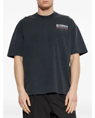AllSaints グラフェン・グラフィックブランド Tシャツ - ブラック - サムネイル3