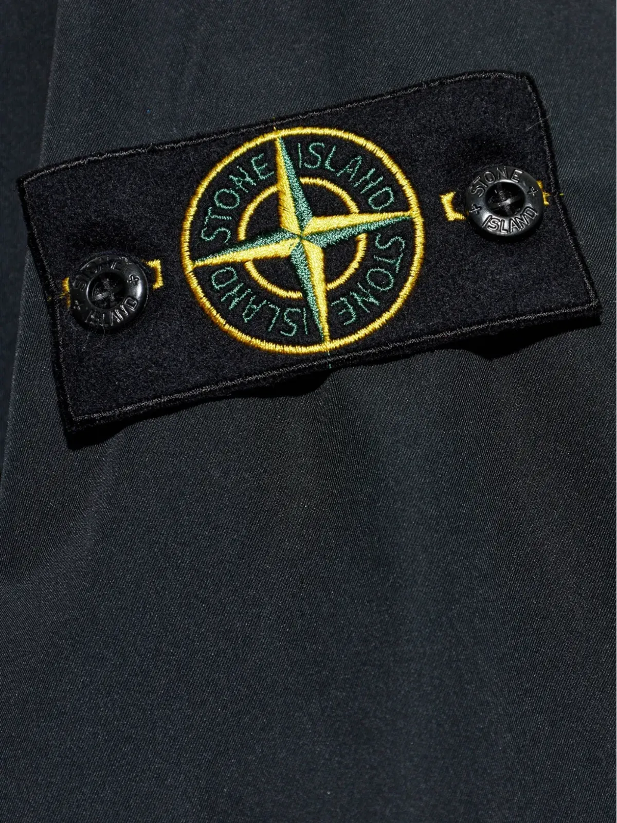 Stone Island ロゴパッチポケットオーバーシャツ - 画像5