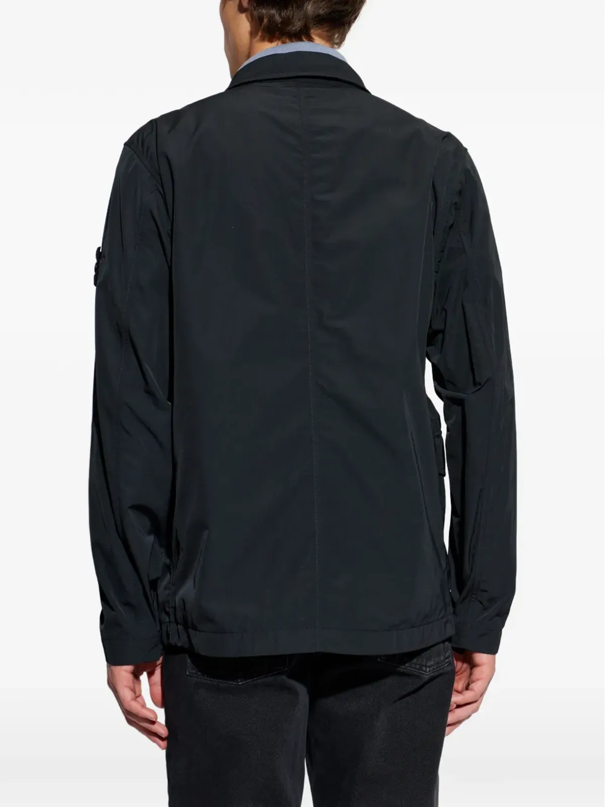 Stone Island ロゴパッチポケットオーバーシャツ - 画像4