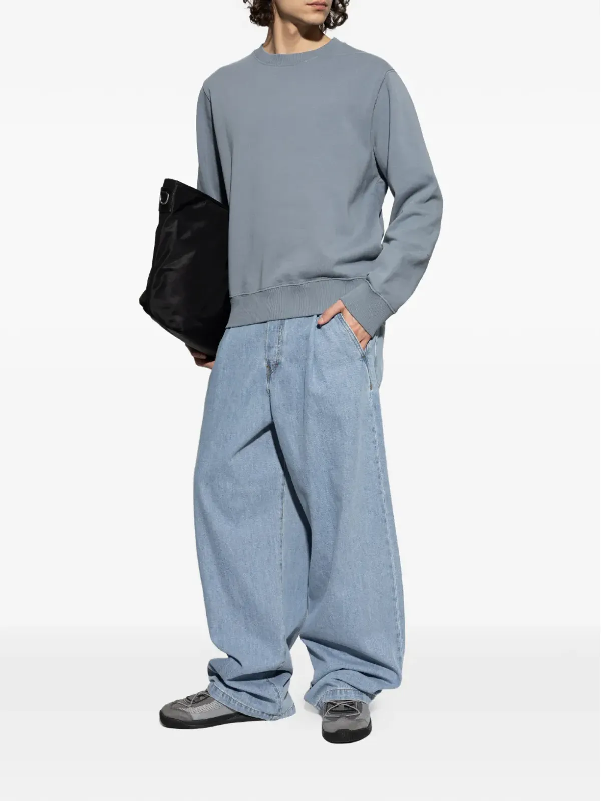 Zadig&Voltaire アップリケ クルーネック スウェットシャツ ブルー - 画像2