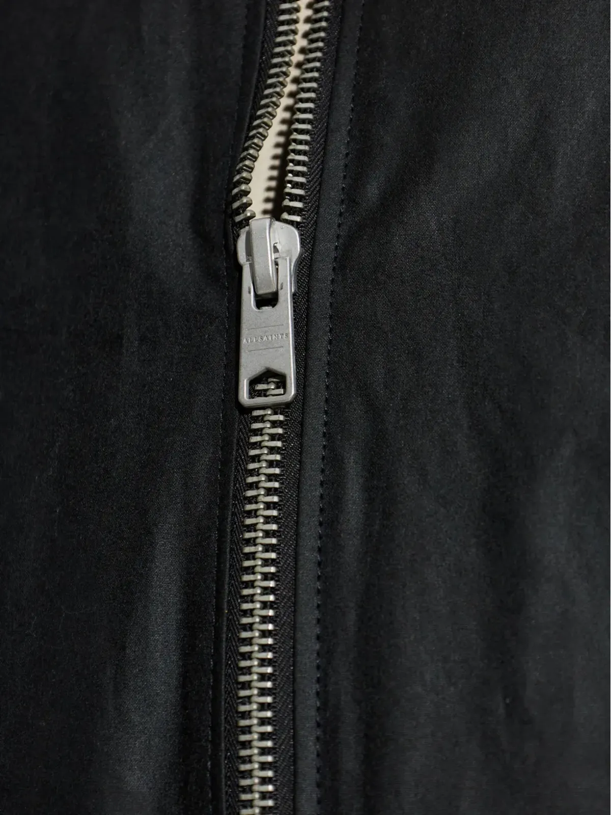 AllSaints ボストン ワックスドジャケット - 画像5