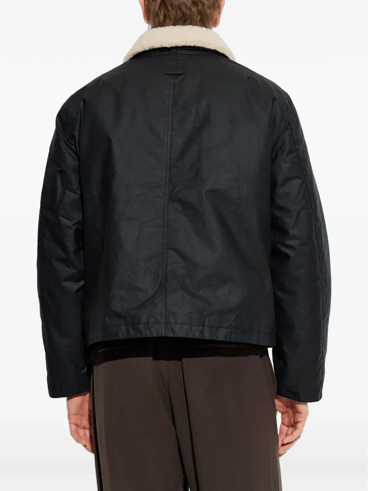 AllSaints ボストン ワックスドジャケット - 画像4