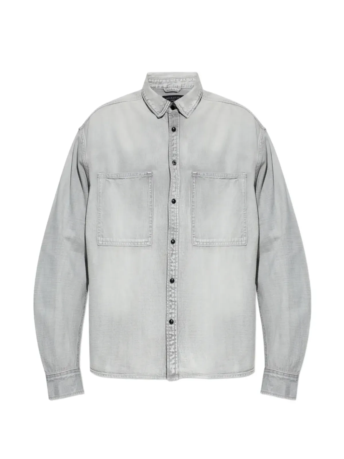 AllSaints ポケットシャツ - グレー - 画像1