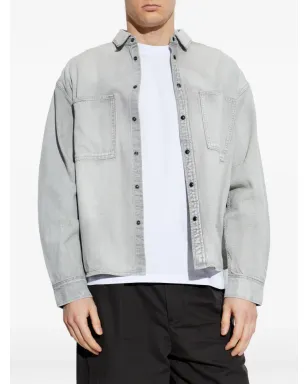 AllSaints ポケットシャツ - グレー - サムネイル3