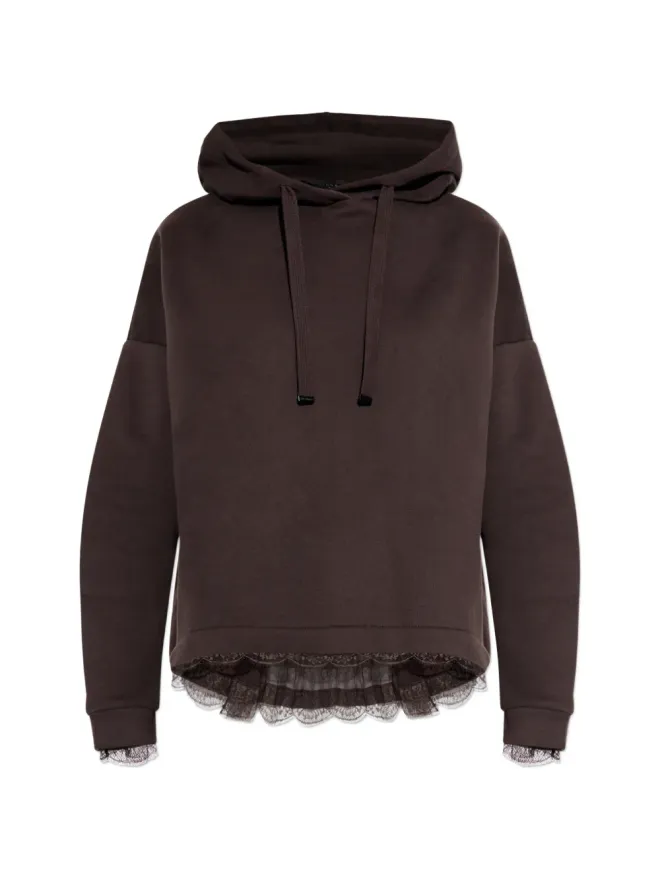 ALLSAINTS AllSaints レースディテールフード付きパーカーの商品画像