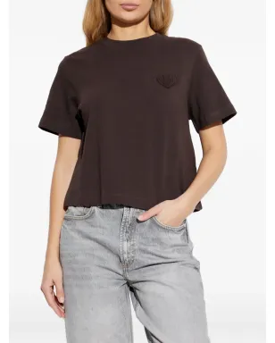 AllSaints リサ ハート刺繍入り Tシャツ - サムネイル3