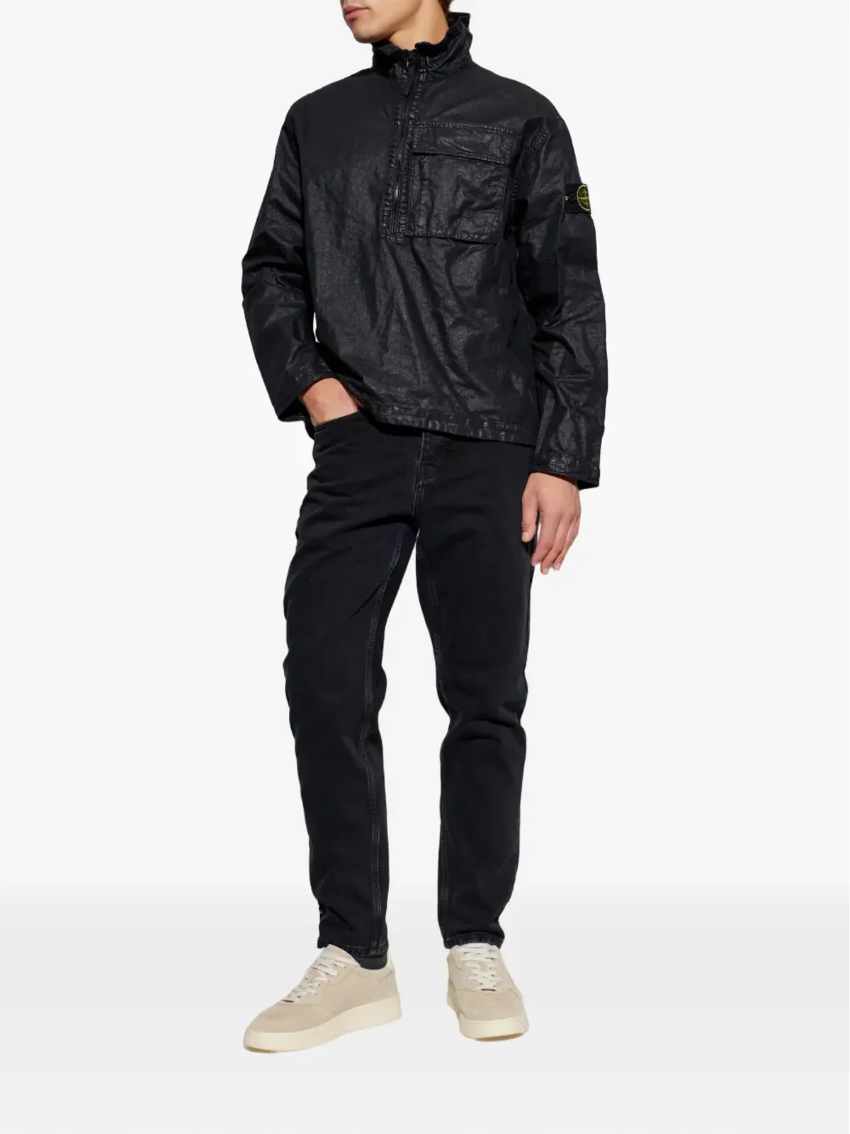 Stone Island 半ジップポケットジャケット - 画像2