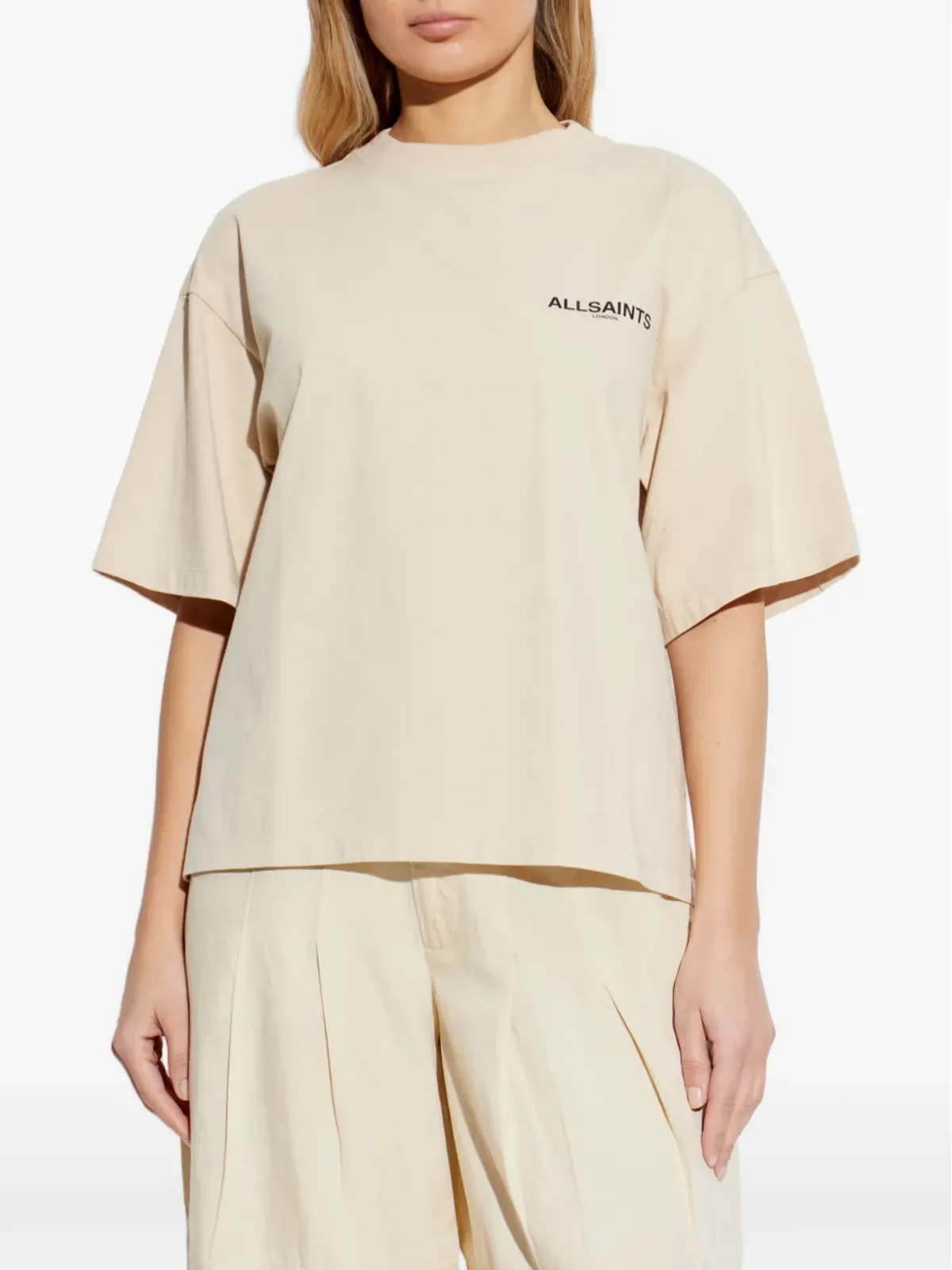 AllSaints ハリス・アメリエ 半袖ラウンドネックTシャツ - 画像3