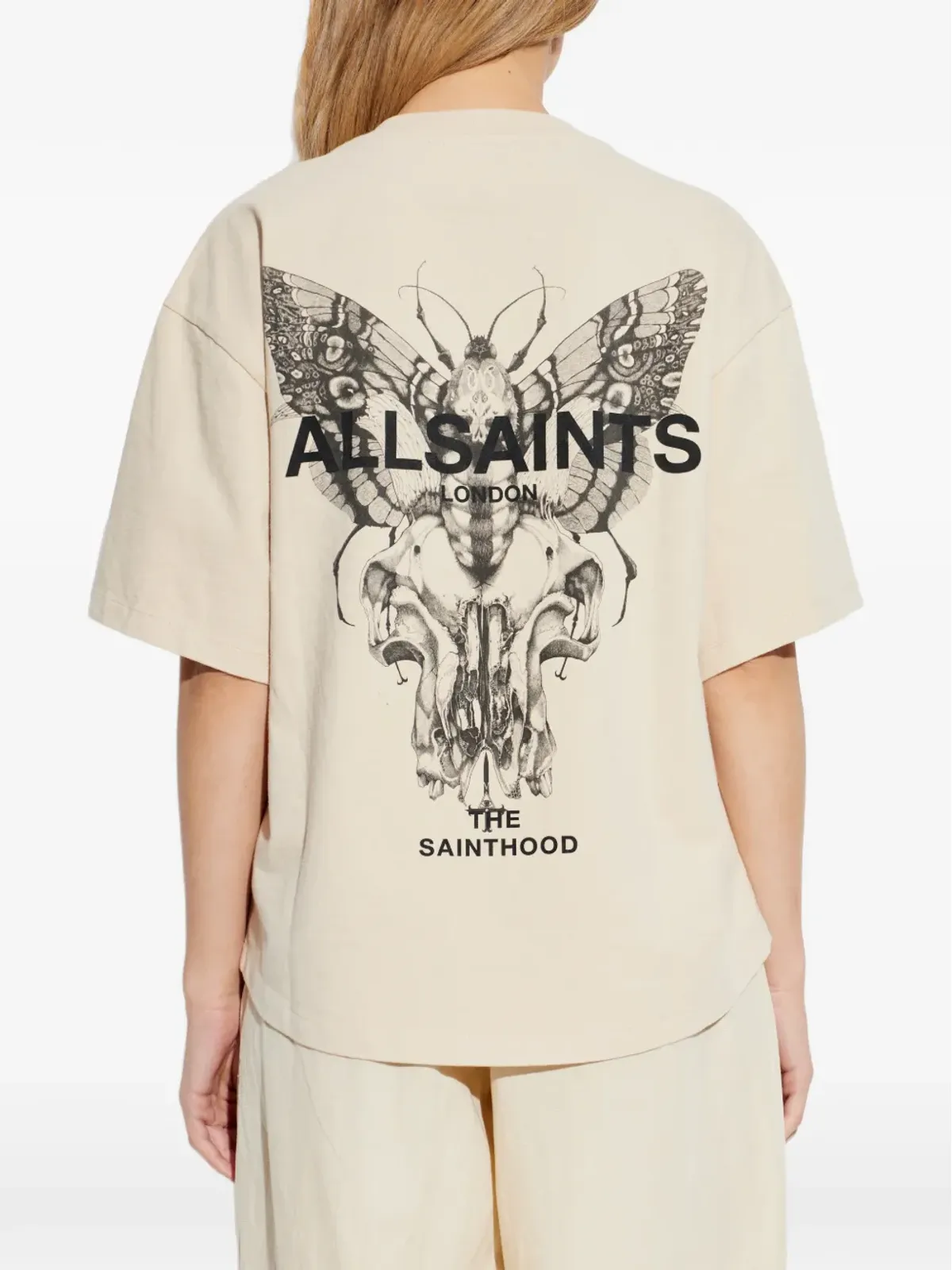 AllSaints ハリス・アメリエ 半袖ラウンドネックTシャツ - 画像4