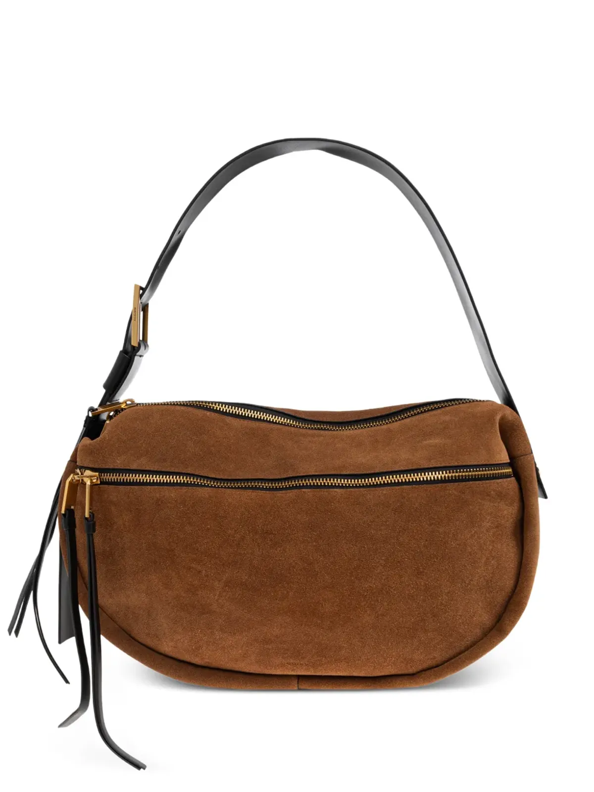 AllSaints ノミエ スエード ショルダーバッグ - 画像1