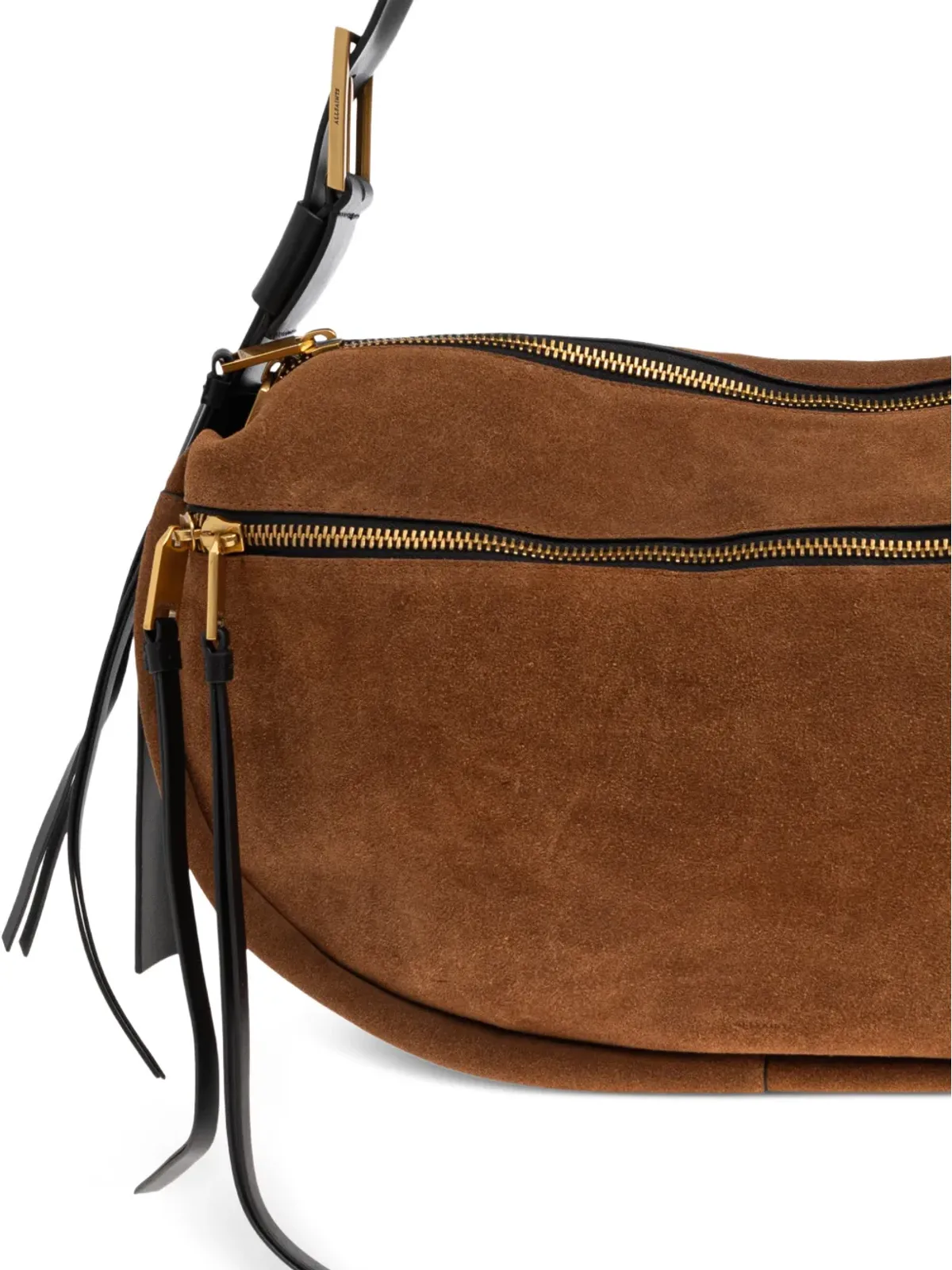 AllSaints ノミエ スエード ショルダーバッグ - 画像5