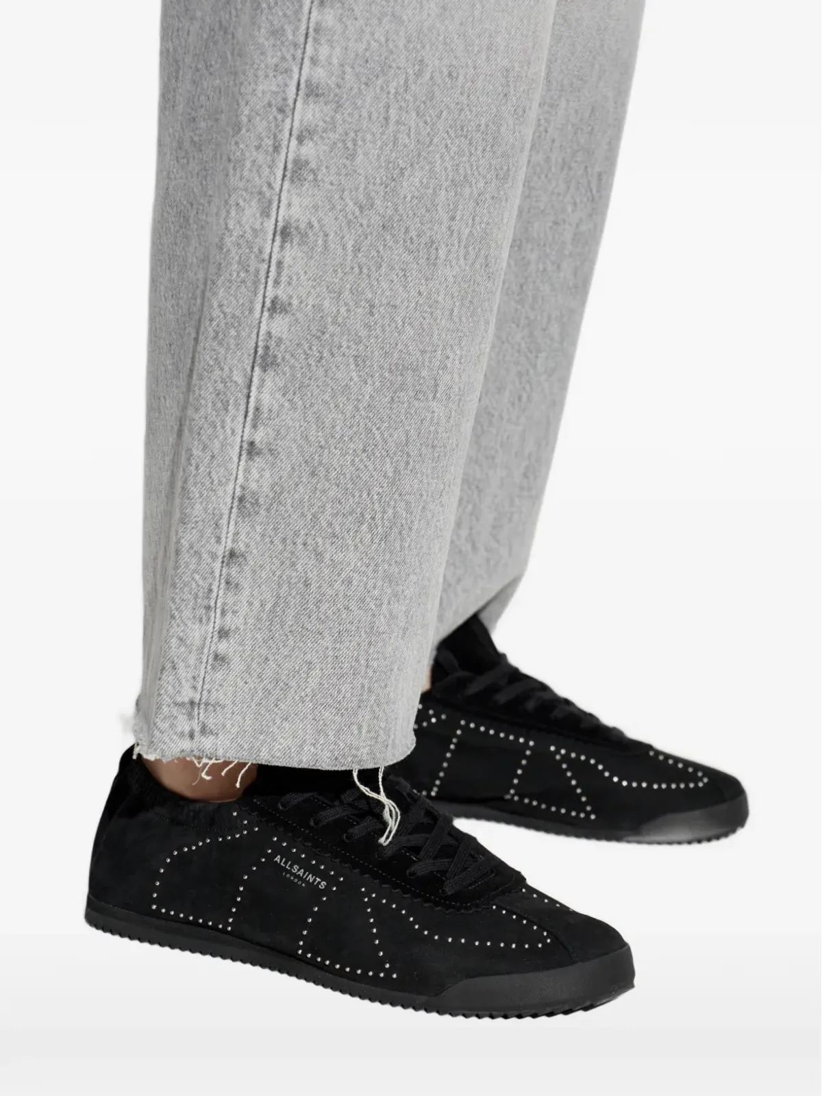 AllSaints ケニー スタッズ付きスニーカー - 画像5