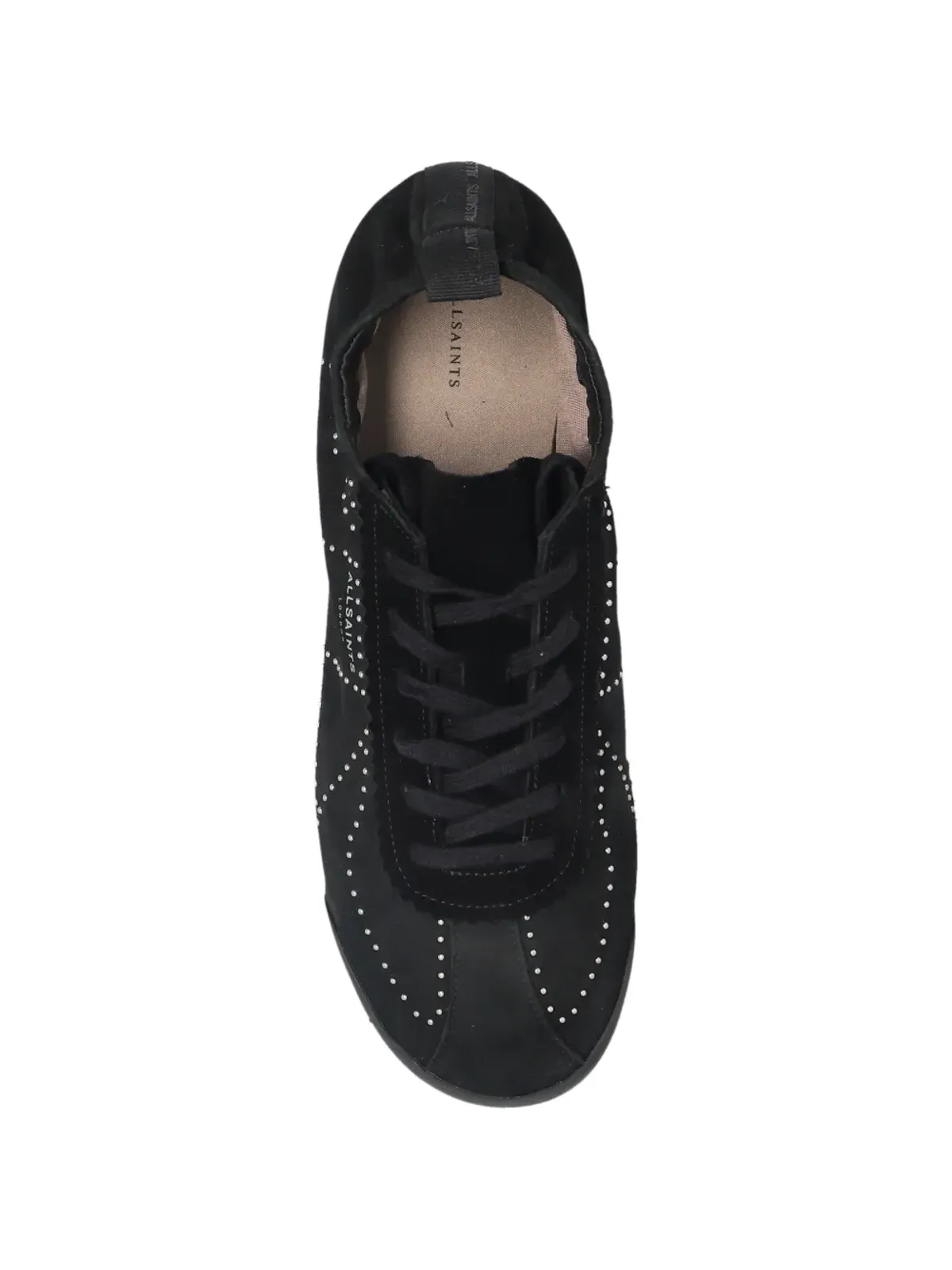 AllSaints ケニー スタッズ付きスニーカー - 画像4
