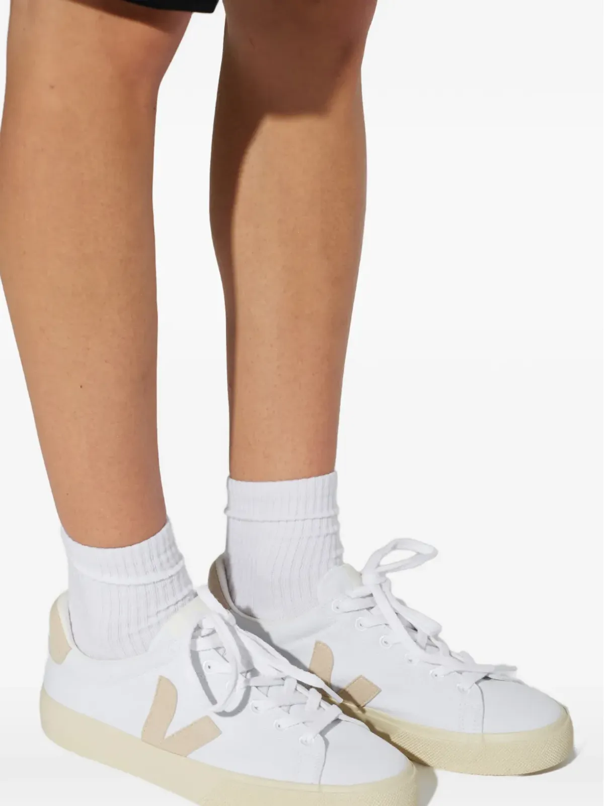 VEJA Campo ロゴパッチ スニーカー - White - 画像5