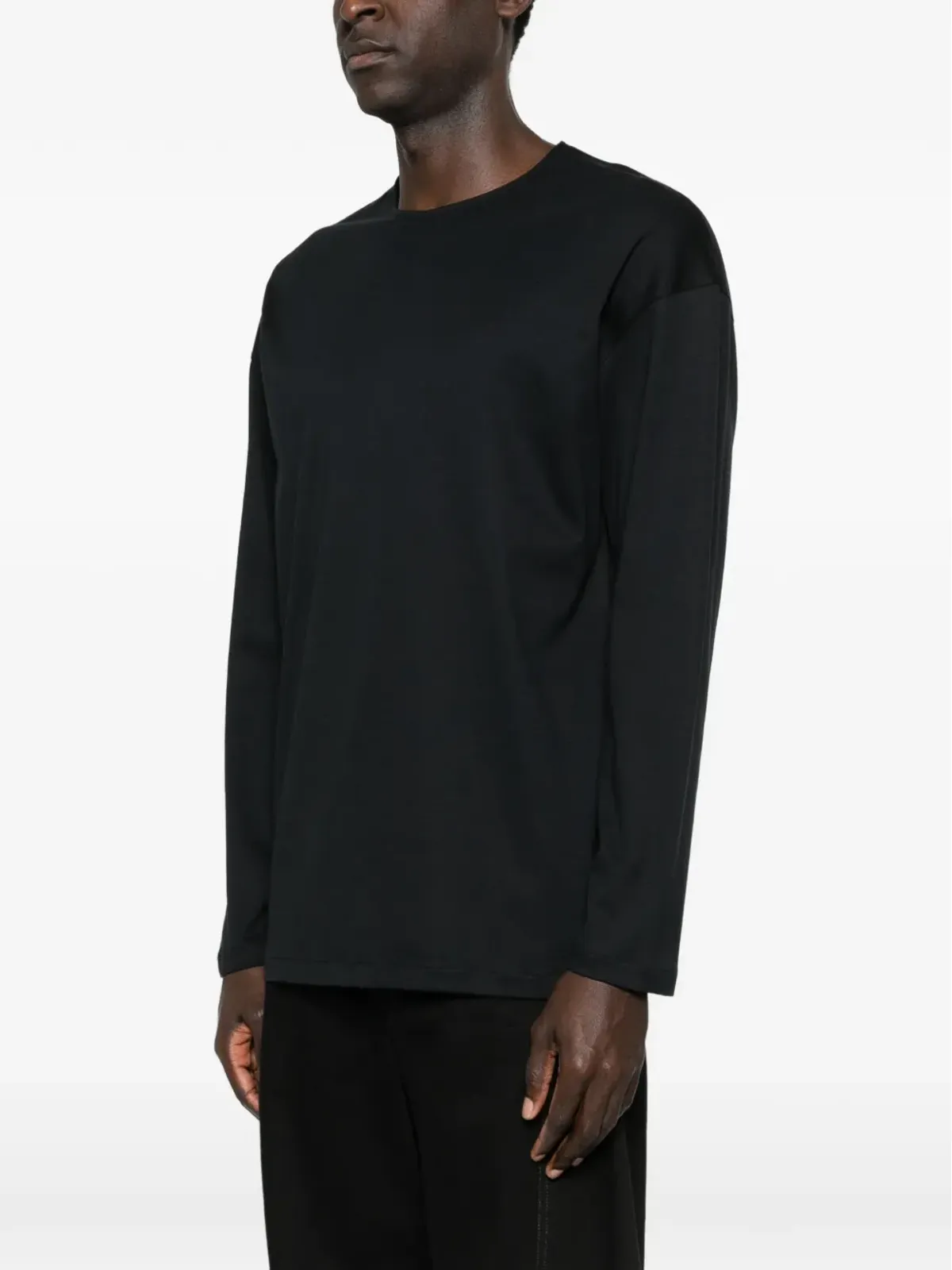 LEMAIRE ロングスリーブTシャツ - ブラック - 画像3