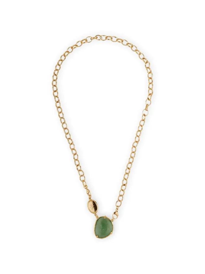 GAS Bijoux Gas Bijoux Billyストーンチェーンネックレス - ゴールドの商品画像