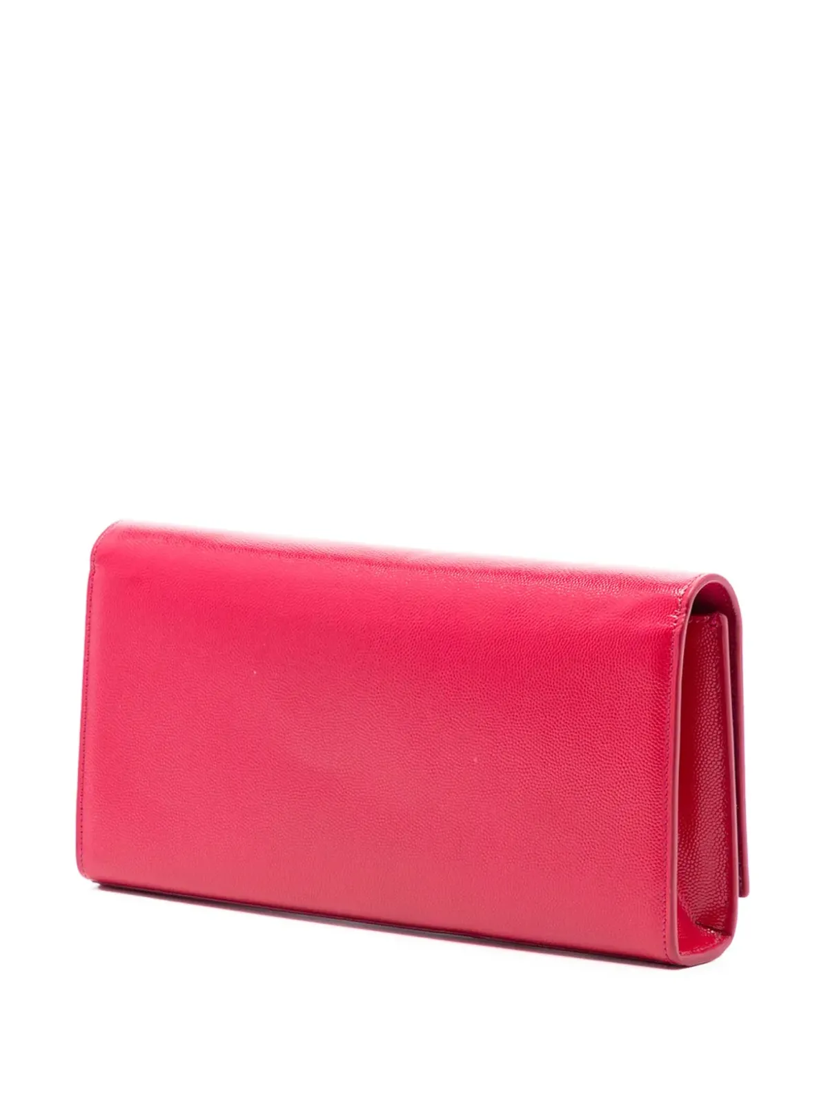 Saint Laurent Pre-Owned グレイン・ド・プードル モノグラム Cassandre クラッチバッグ - 画像3