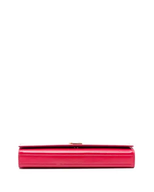 Saint Laurent Pre-Owned グレイン・ド・プードル モノグラム Cassandre クラッチバッグ - サムネイル4