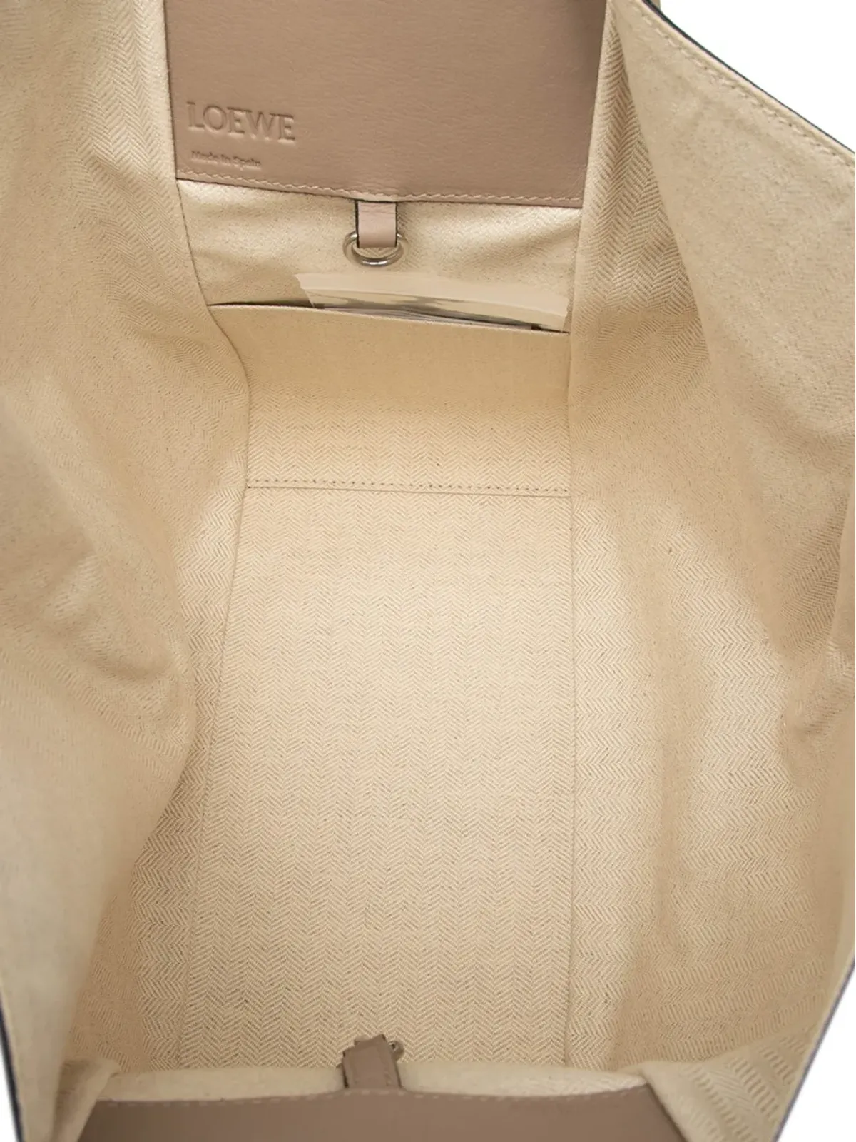 Loewe ビンテージ 2020年 トリコロール ソフトグレイン カーフスキン ハンモックバッグ サッチェル - 画像5