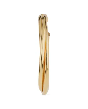 Gas Bijoux Atik twisted hoop earrings - Gold - サムネイル3