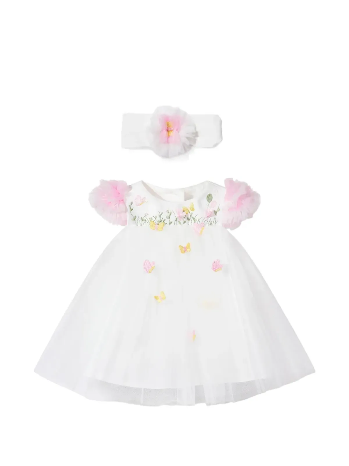Dress & Fleur チュール刺繍ドレスセット - 画像1