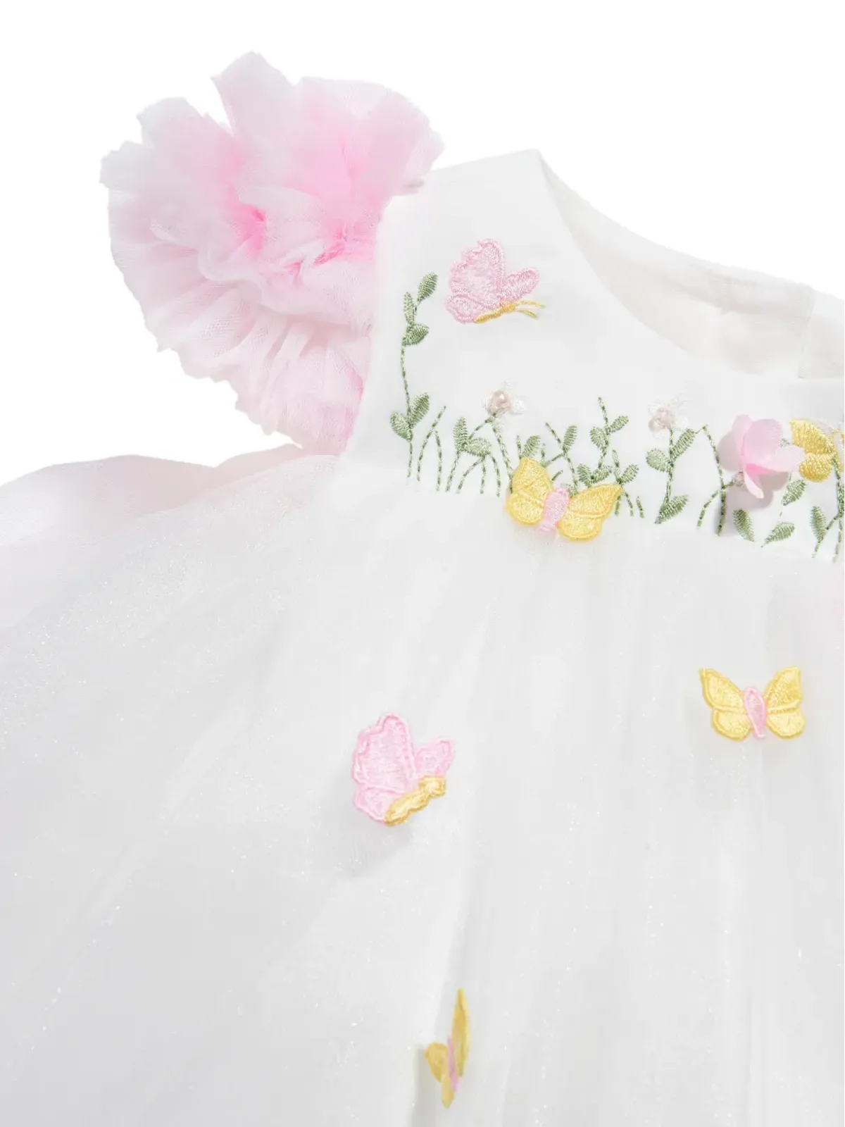 Dress & Fleur チュール刺繍ドレスセット - 画像4