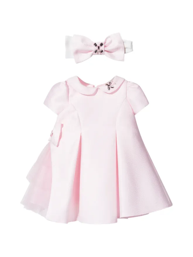 Dress & Fleur Dress & Fleur ジュエル付きカラーのドレスセット - ピンクの商品画像