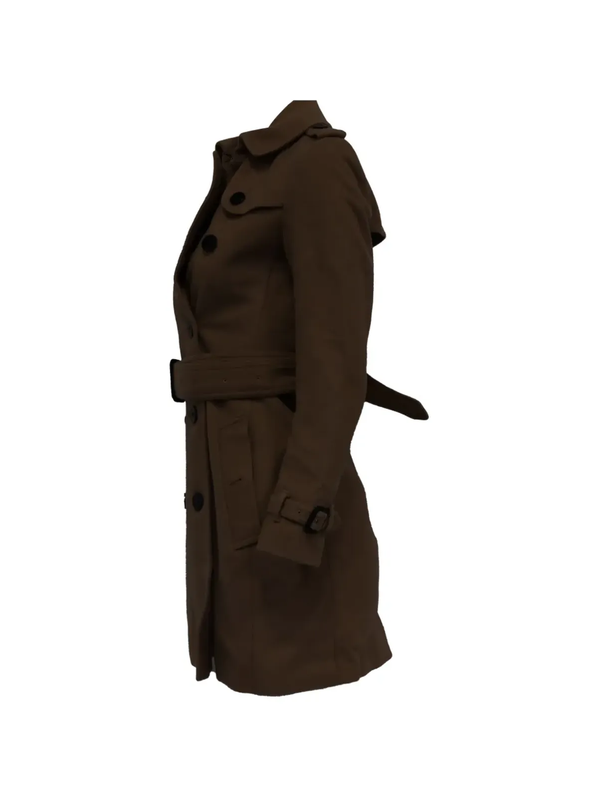 Burberry Pre-Owned ダブルブレストコート - 画像3