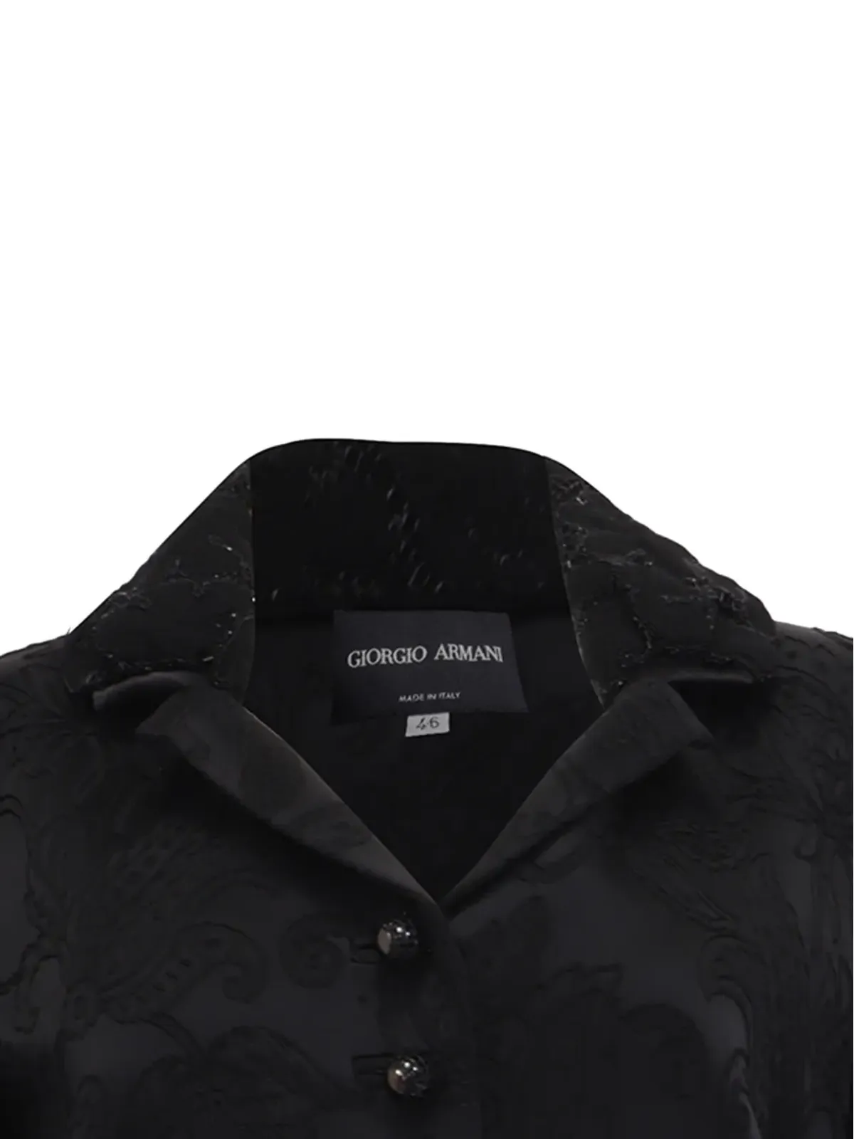 Giorgio Armani Pre-Owned ブロケード・シングルブレストブレザー - 画像4