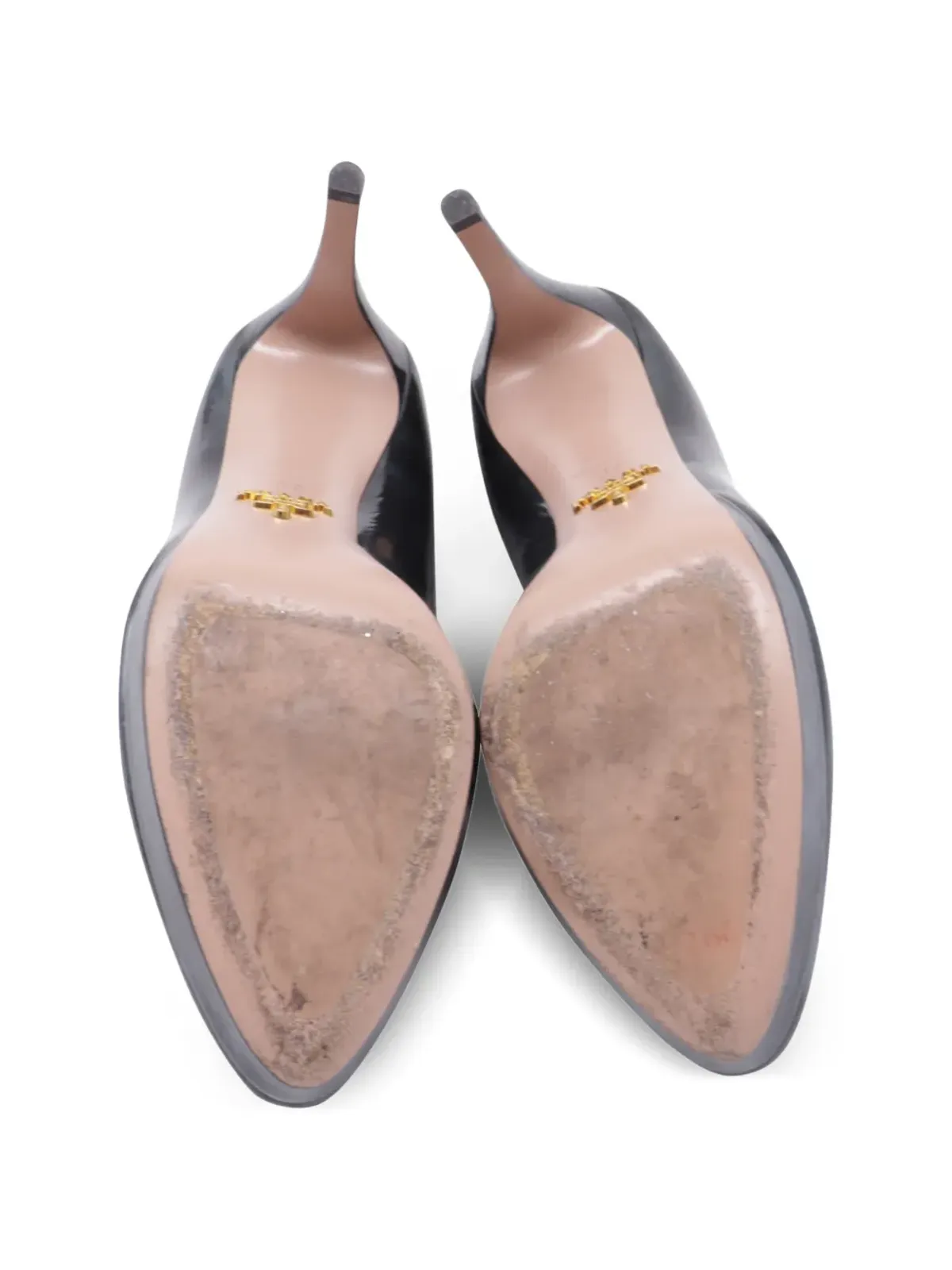 Prada Pre-Owned ポインテッドトゥ・プラットフォームパンプス - ブラック - 画像5